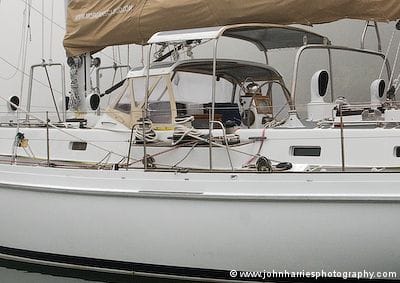 Cockpit Dodger For an Offshore Sailboat