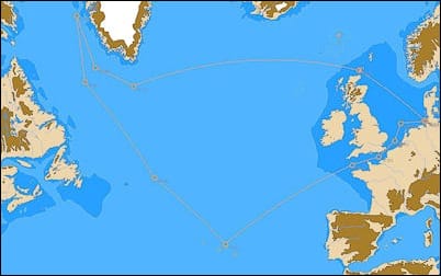 Q&A: A Novel, But Probably Smart, Way To Cross The Atlantic, East To West