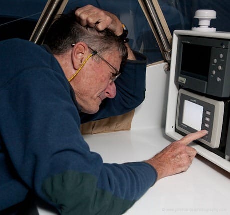 John showing frustration at difficulties in installing a new AIS JHH5-14759