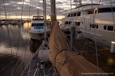 Boats alongside Megadock, Charleston City Marina, Charleston, SC JHH5II-13924