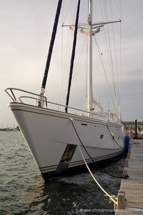 Sailboat Diamond For Ever from port bow JHHG3-1000278