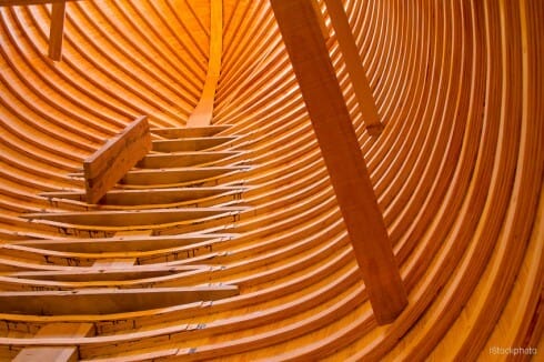 Internal ribs of a wooden boat iStock_000019140769Small
