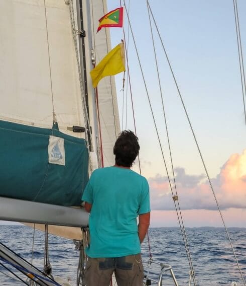 Entering Grenadan waters