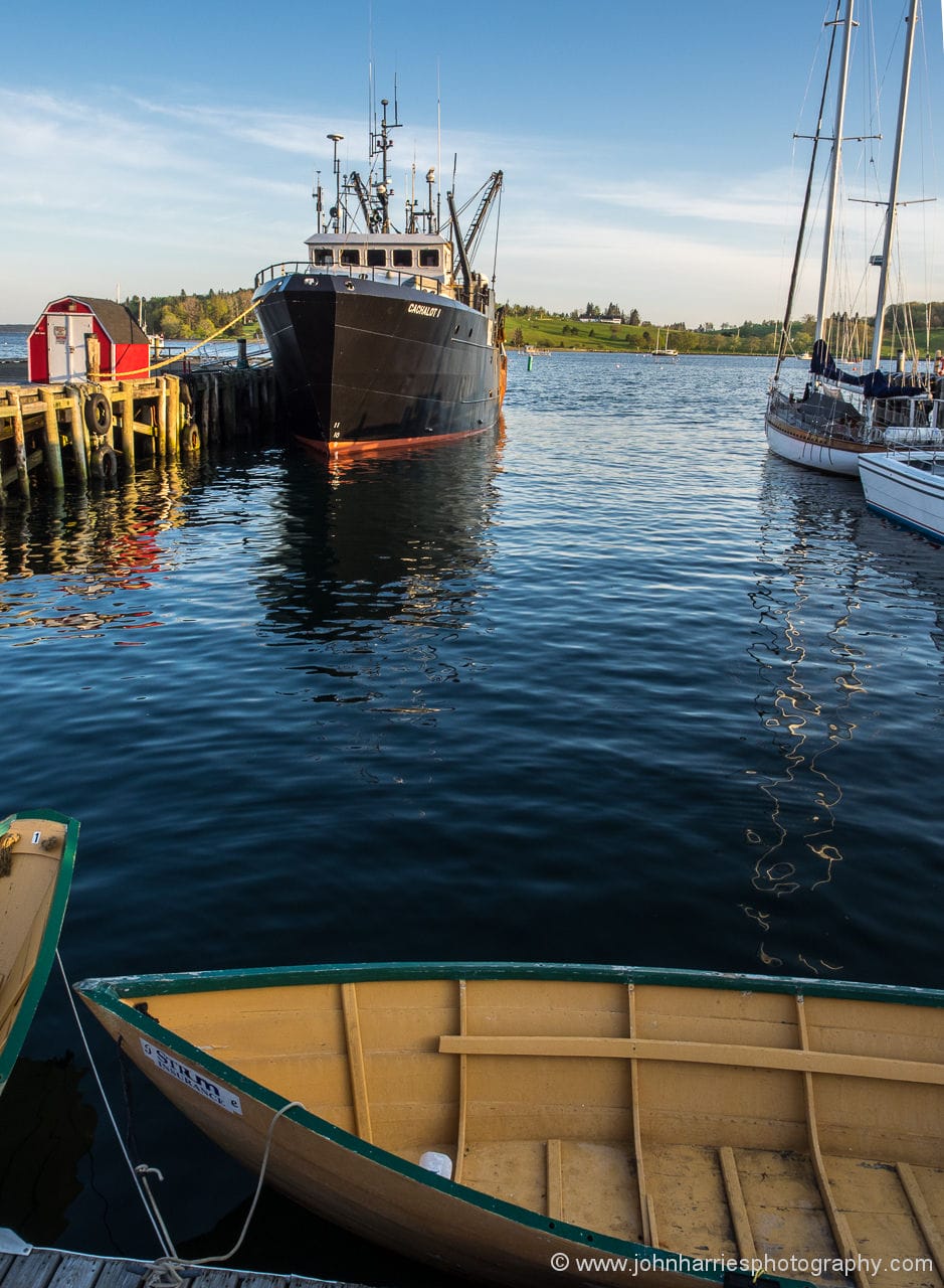 Lunenburg, Nova Scotia—An Evening On The Waterfront