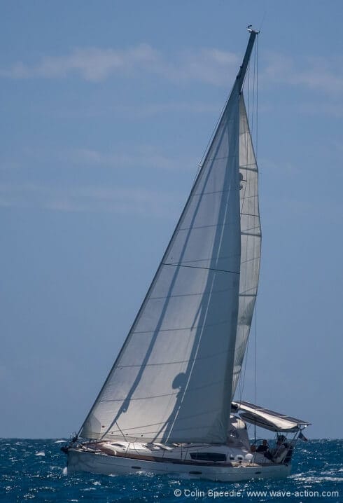 Heading east is a lot harder work than going west !