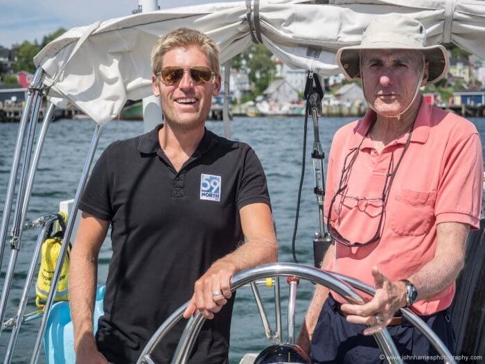 Andy and me. Photo by Mia Karlsson