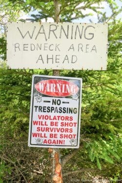 You know when you’re in hunting country.