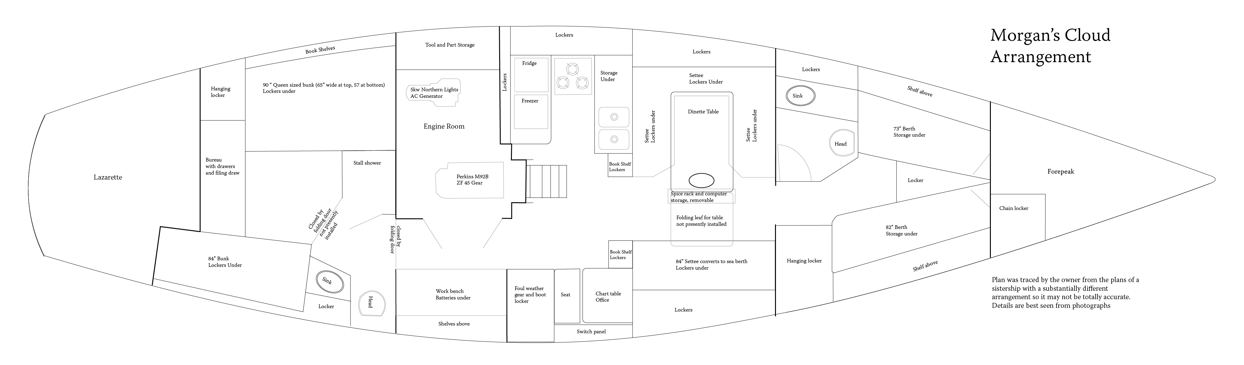 Morgan’s Cloud Interior Arrangement Tour