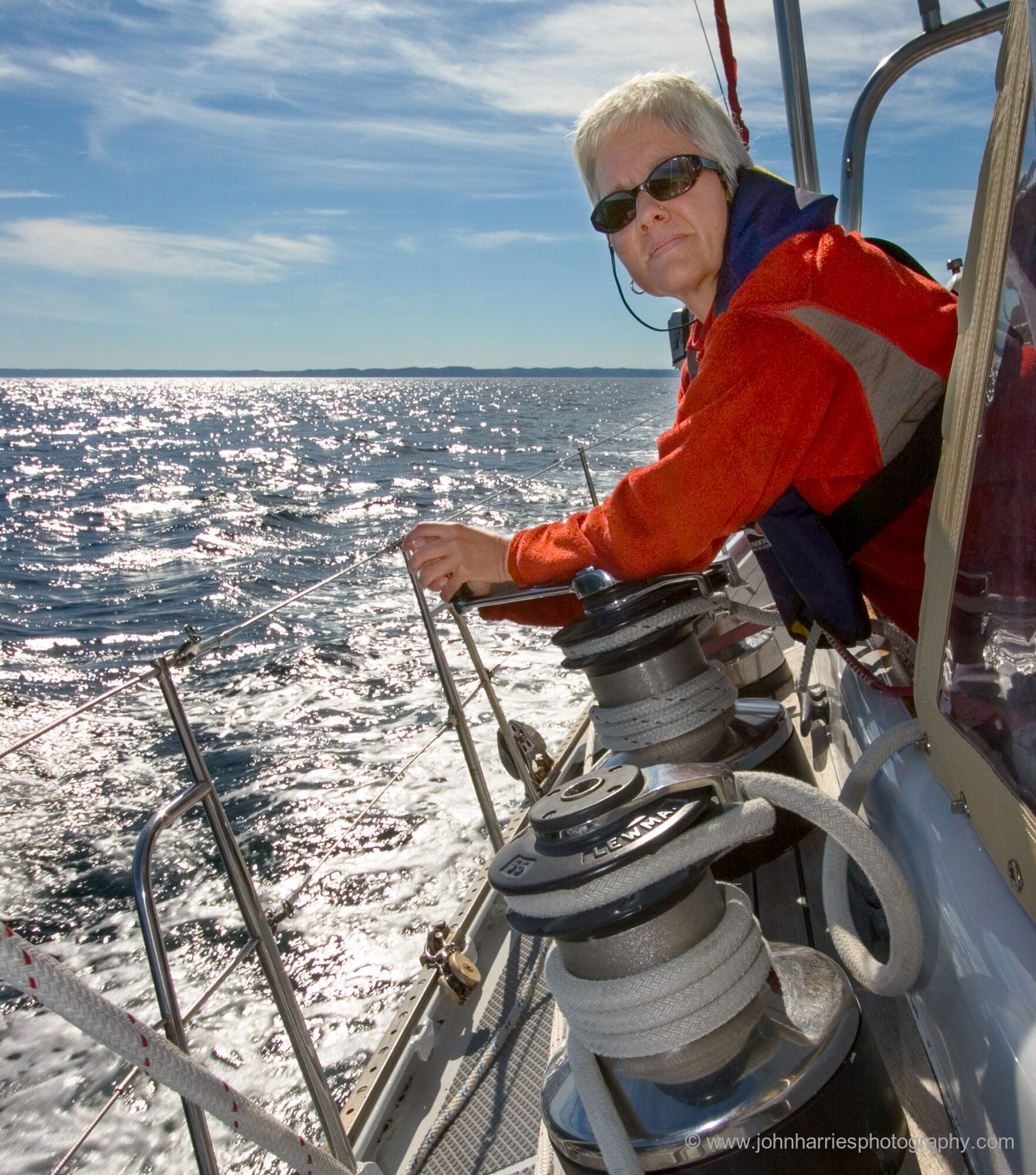 Offshore Sailboat Winches, Selection and Positioning