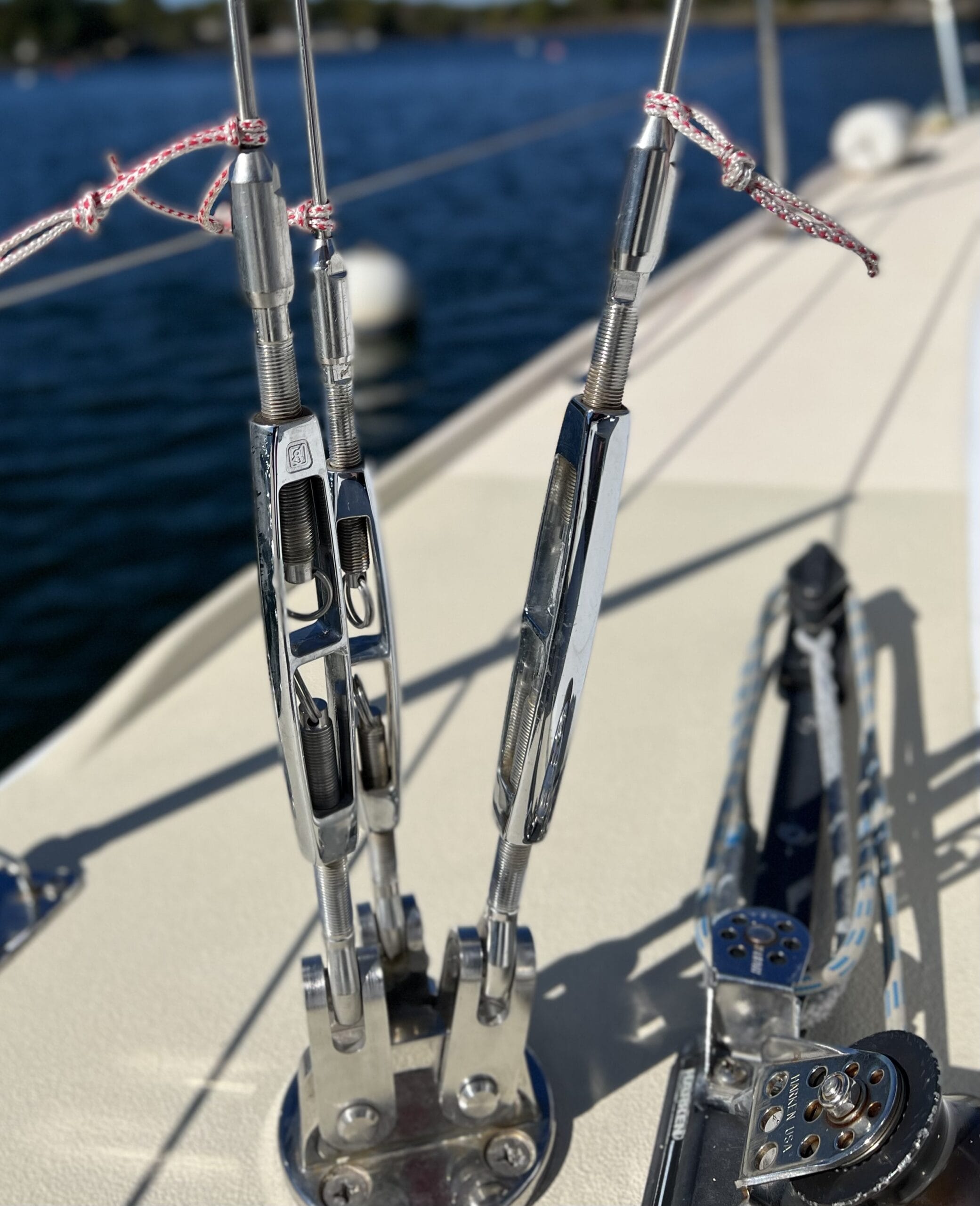 Marking Port and Starboard Shrouds For Tune