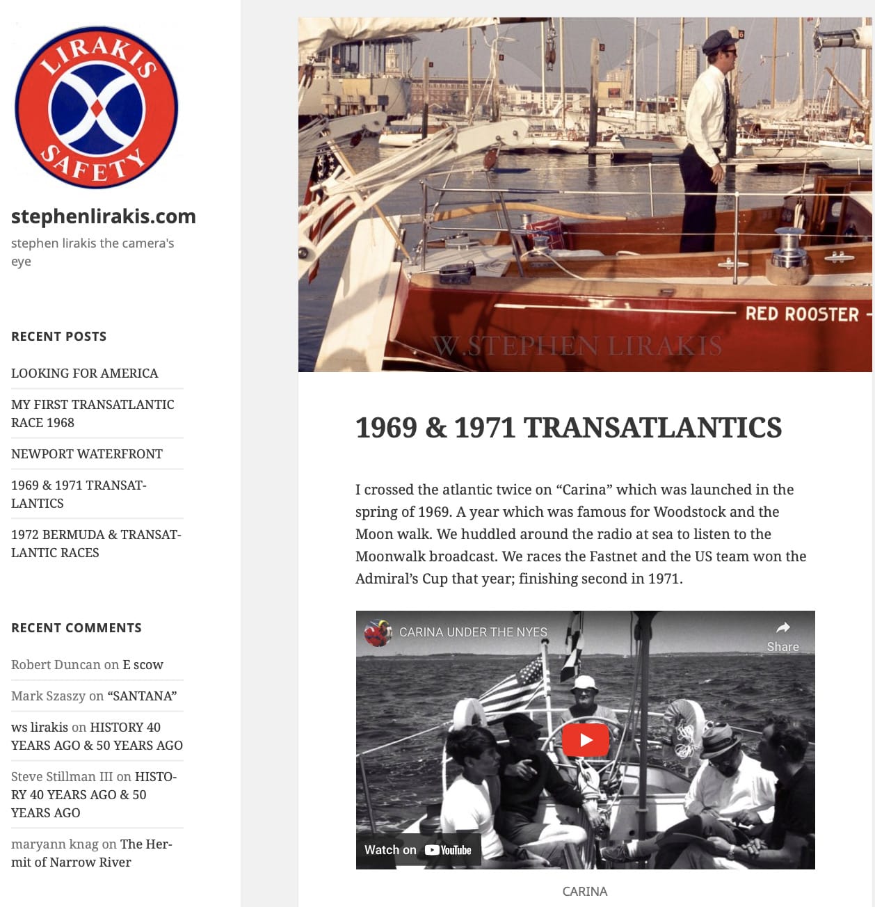 Ocean Racing Back In The Day