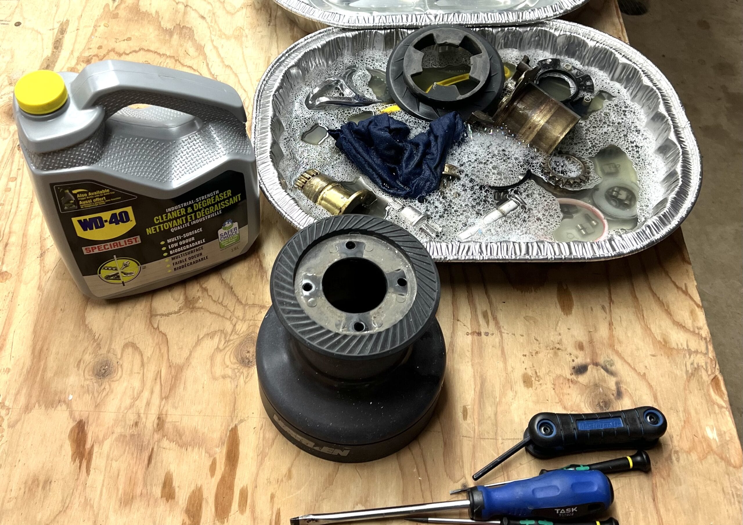 Winch-Cleaning Solvent