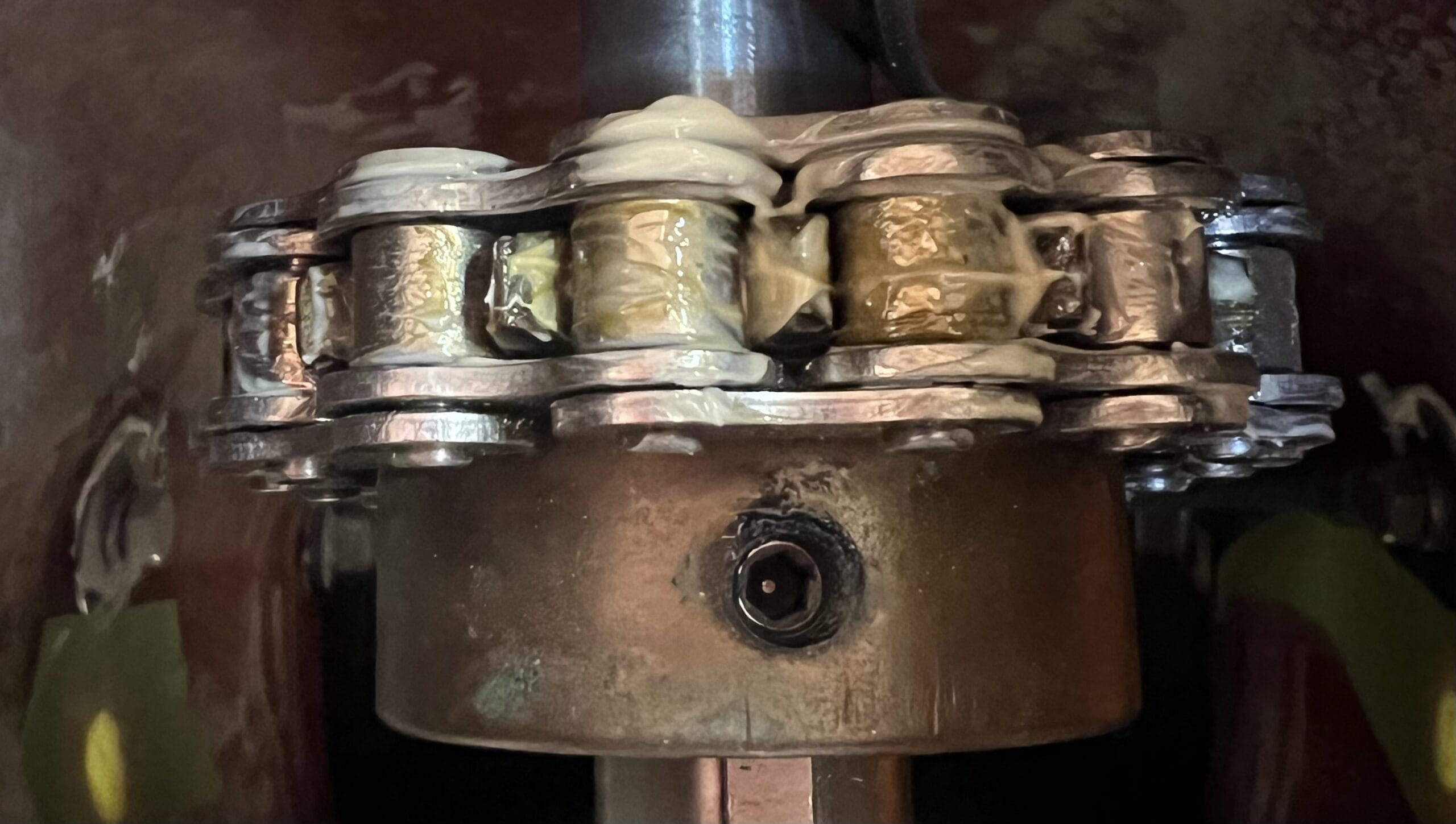 Lubricate Steering Chains and Cables