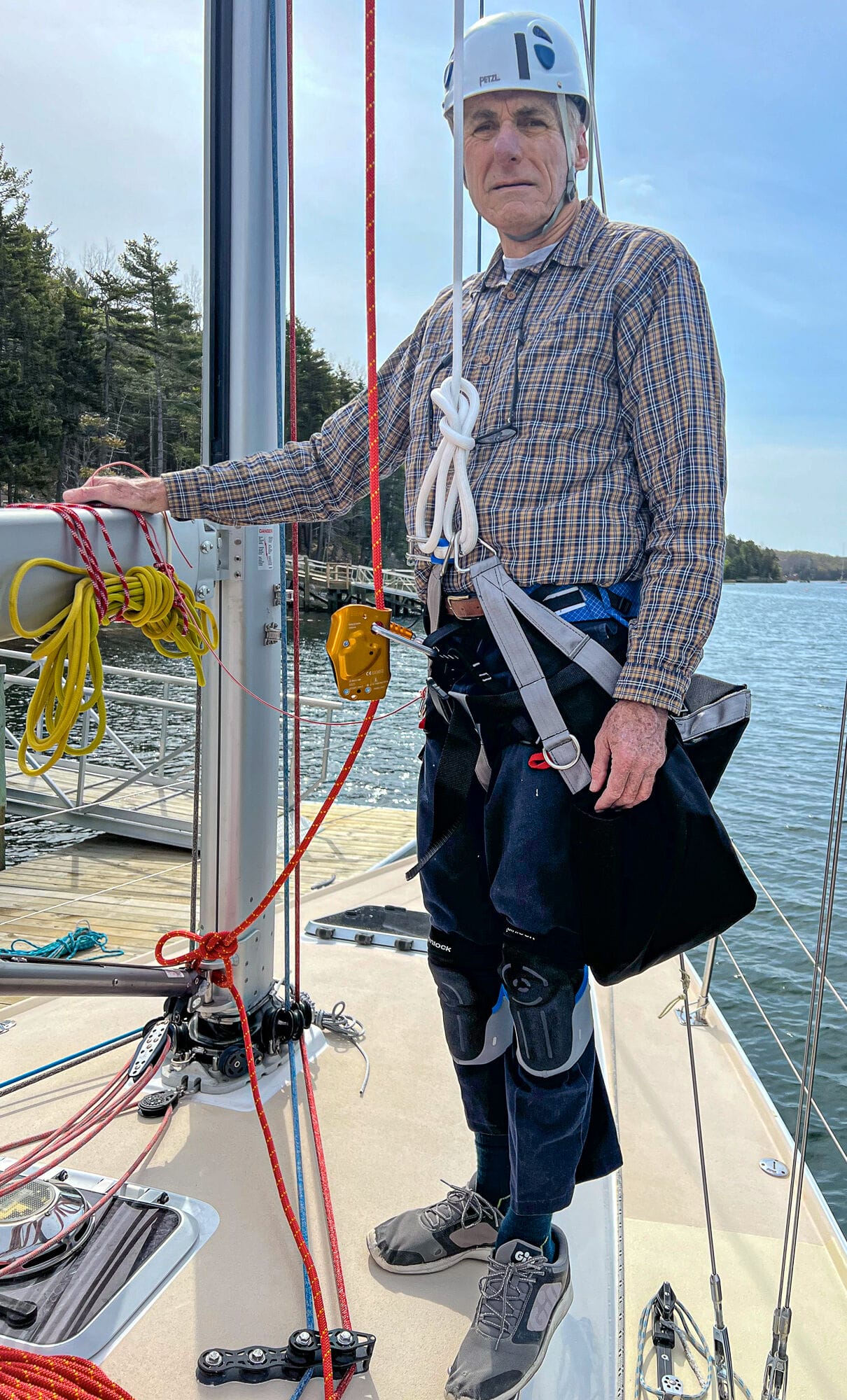 Going Up The Mast—More Improvements