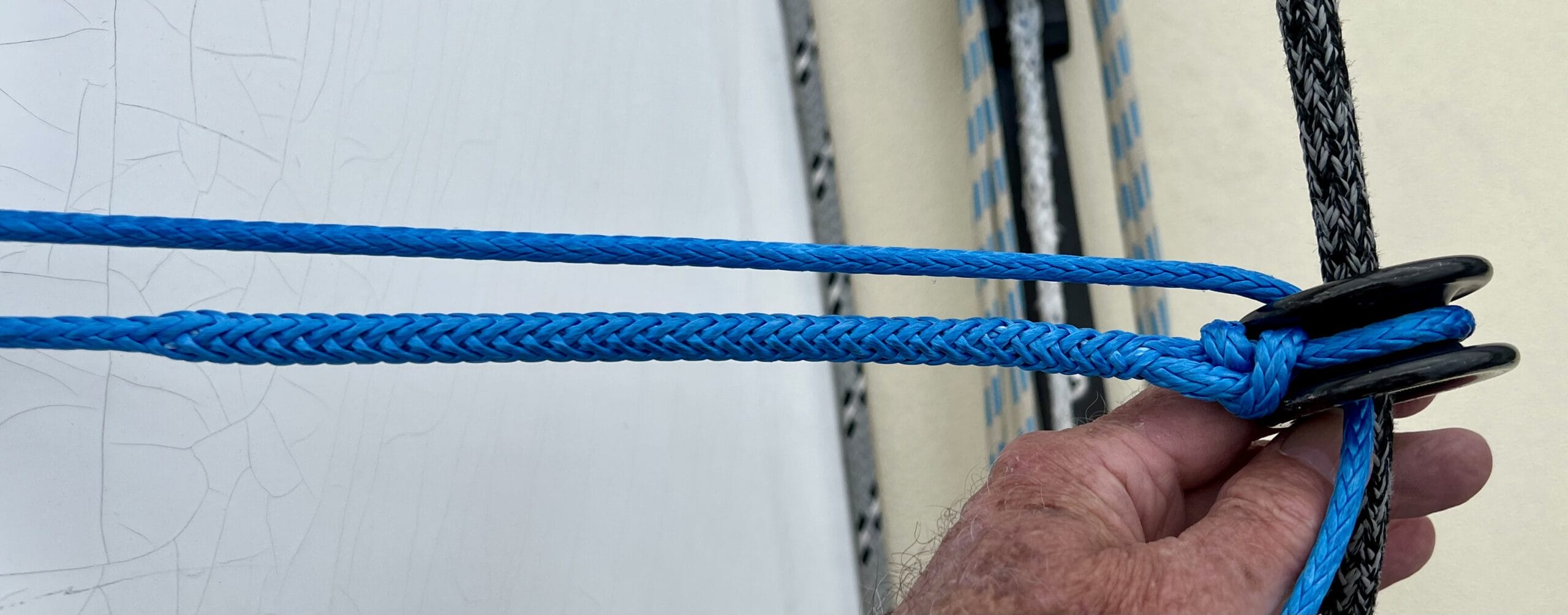 Buntline Hitch With Bury Splice Hack