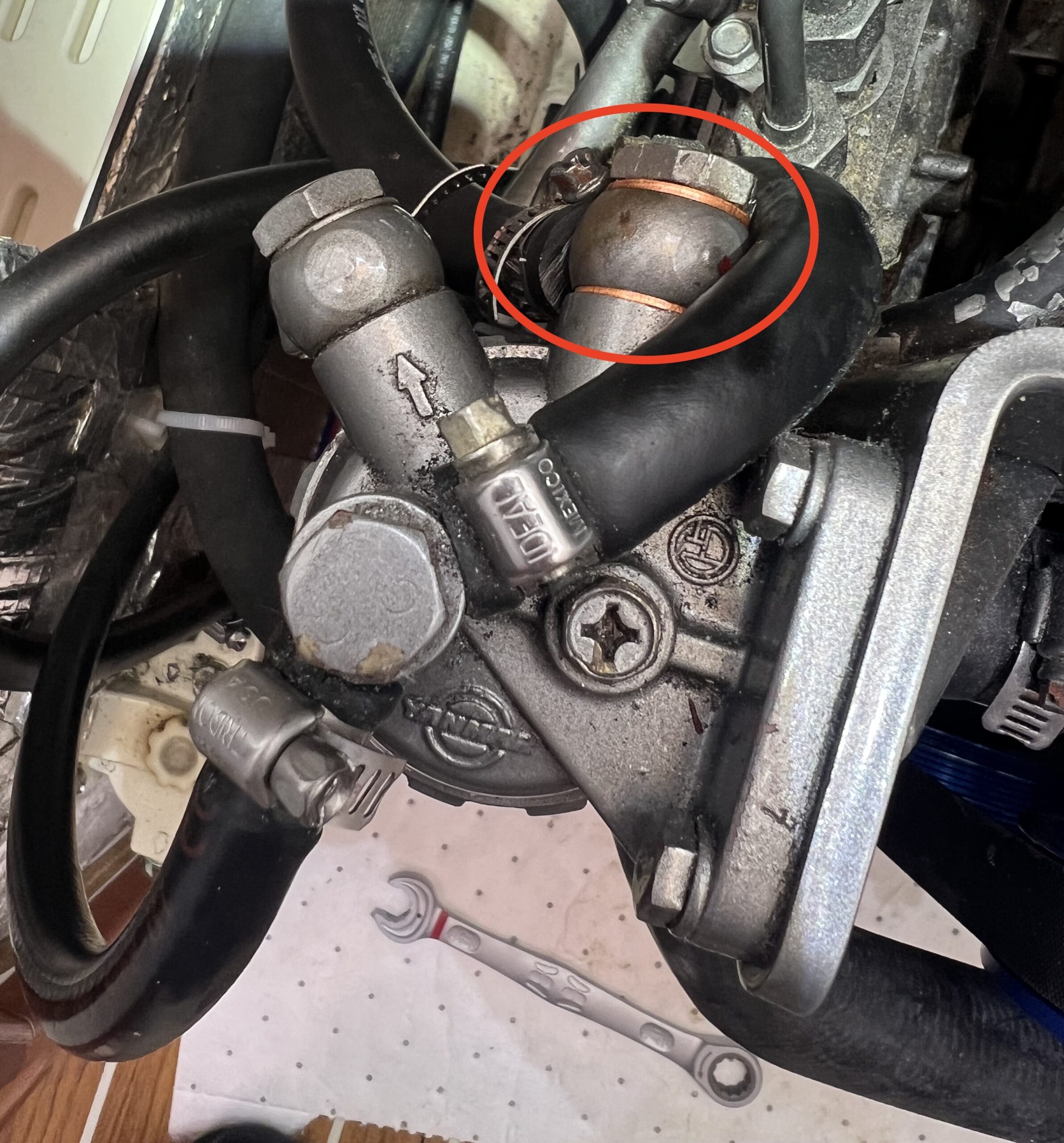 Carry Spare Banjo Fitting Washers