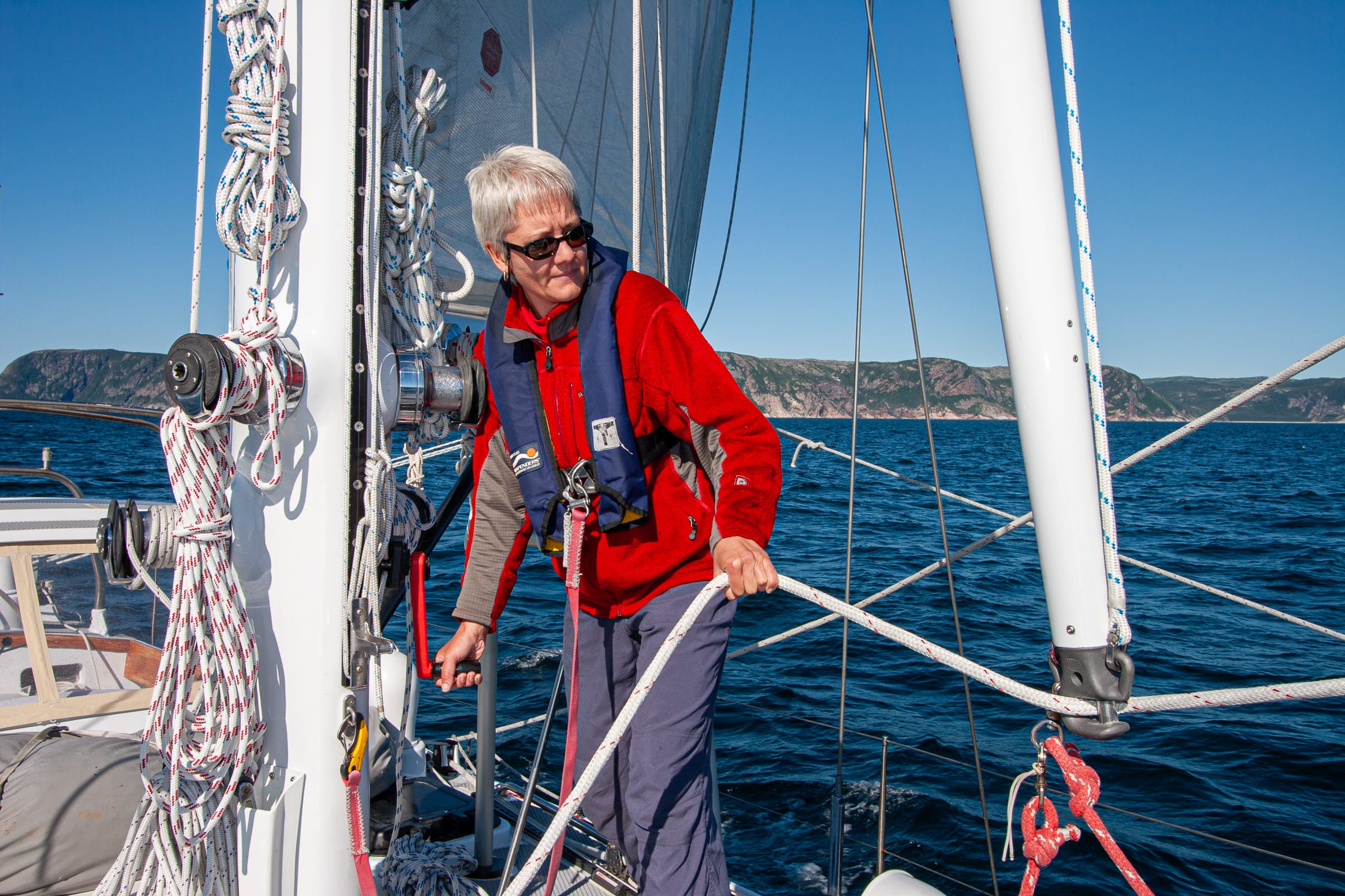 A Prairie Woman Goes To Sea