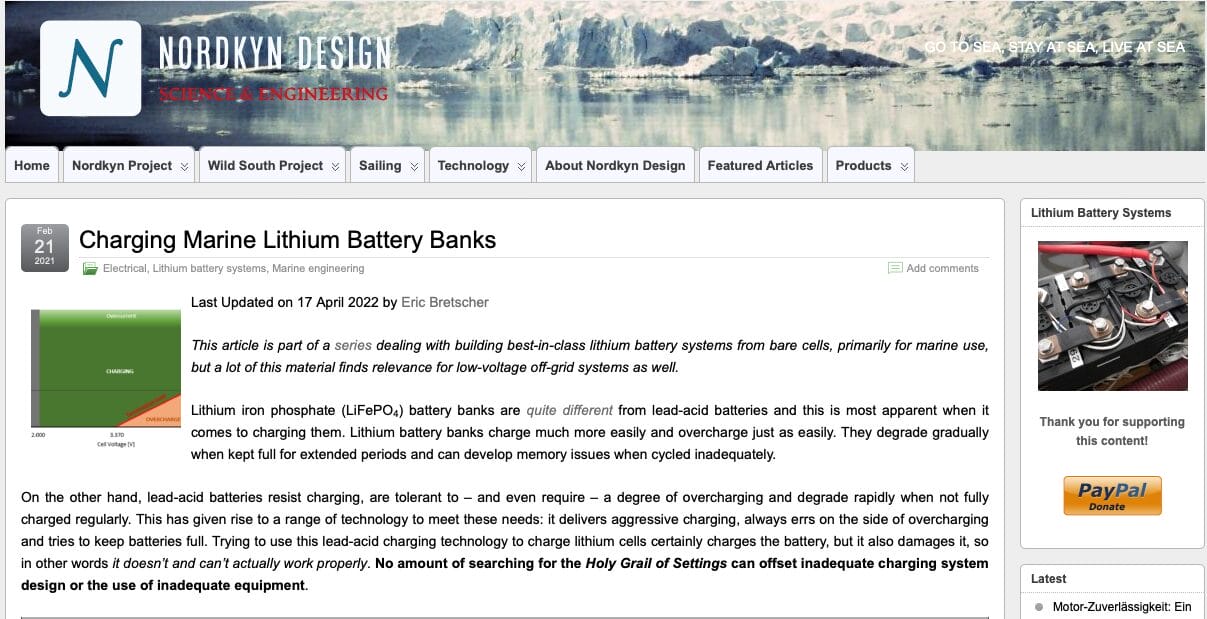 Great Source: How Lithium Batteries Charge