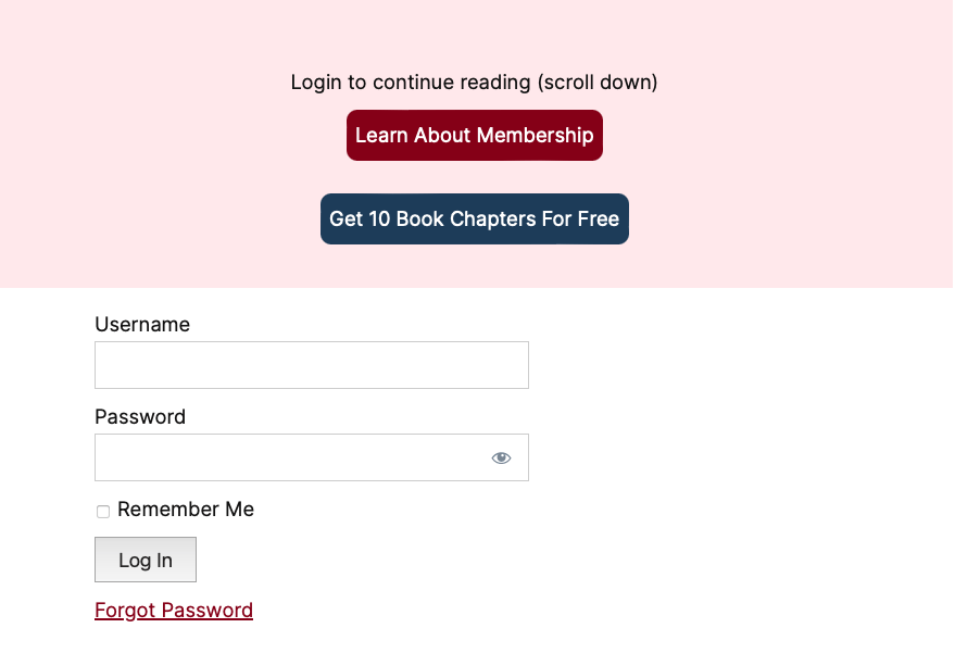 Site Improvements—Login