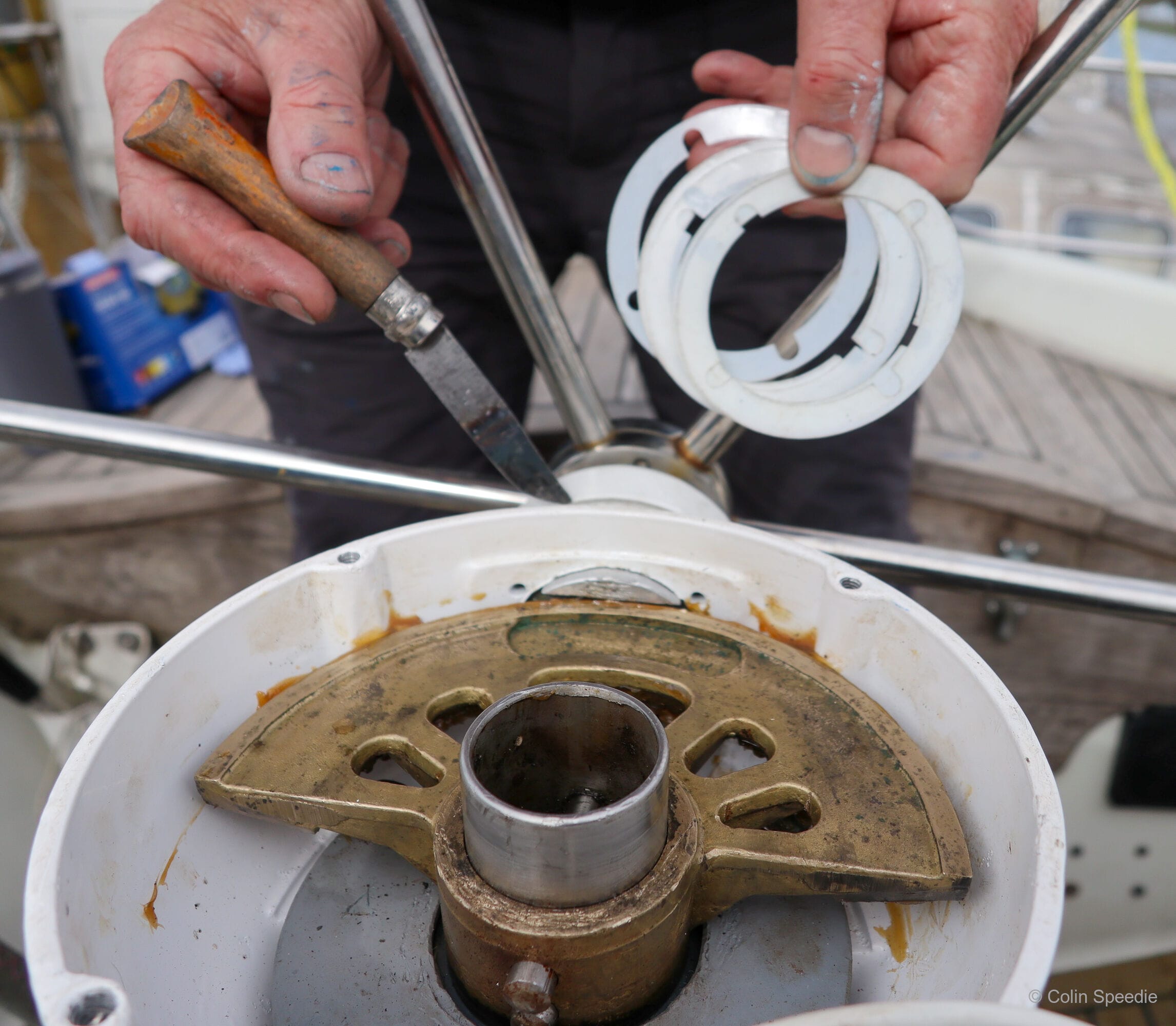 Rebuilding a Cobra Yacht Steering System—Reassembly