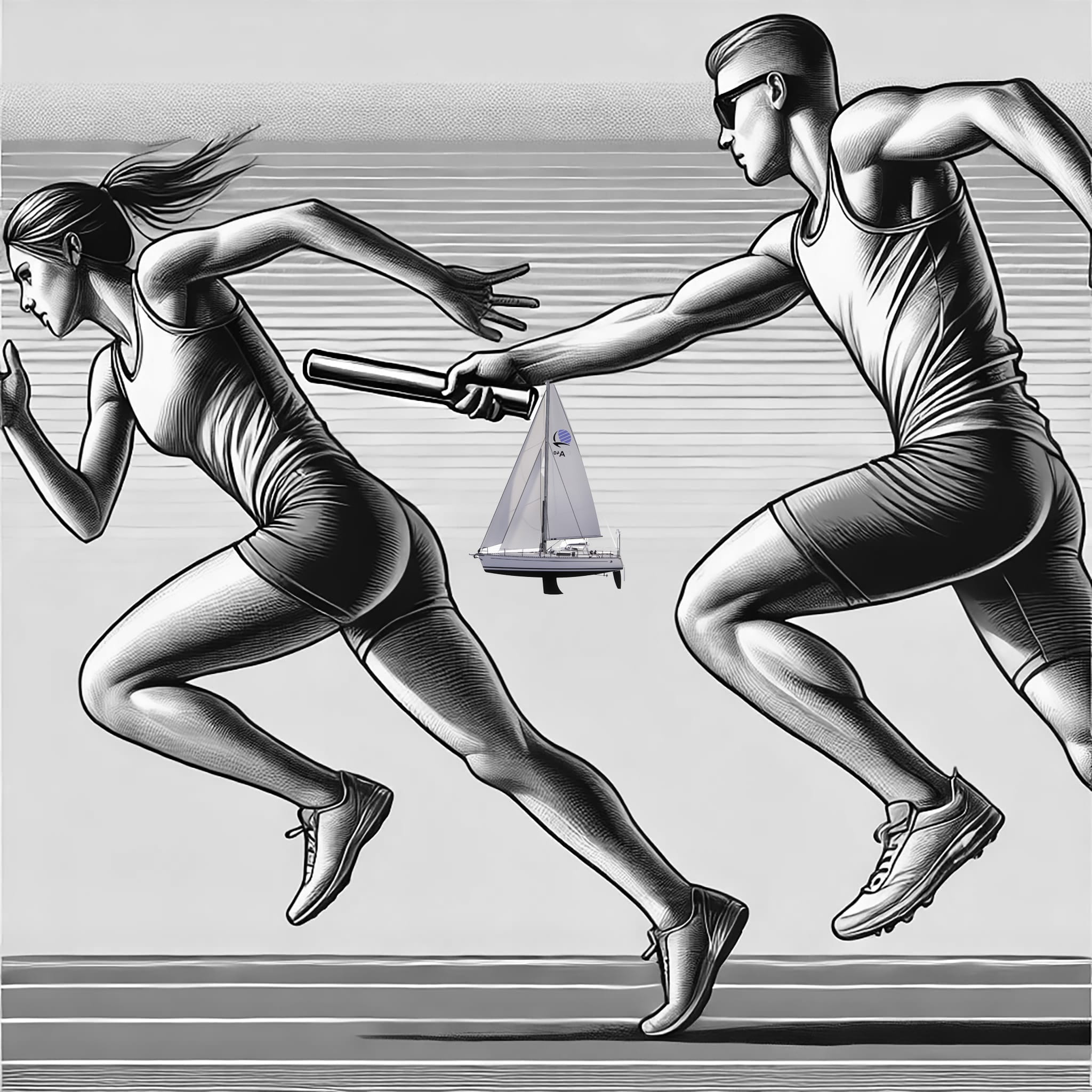 Maxime Needs to Pass The Adventure 40 Baton