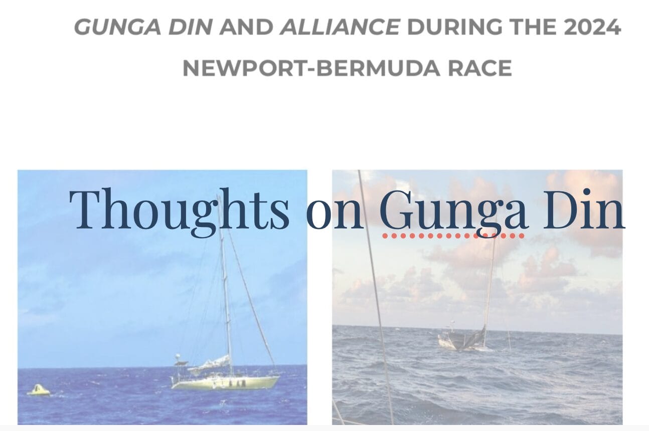 The Sinking of “Gunga Din”