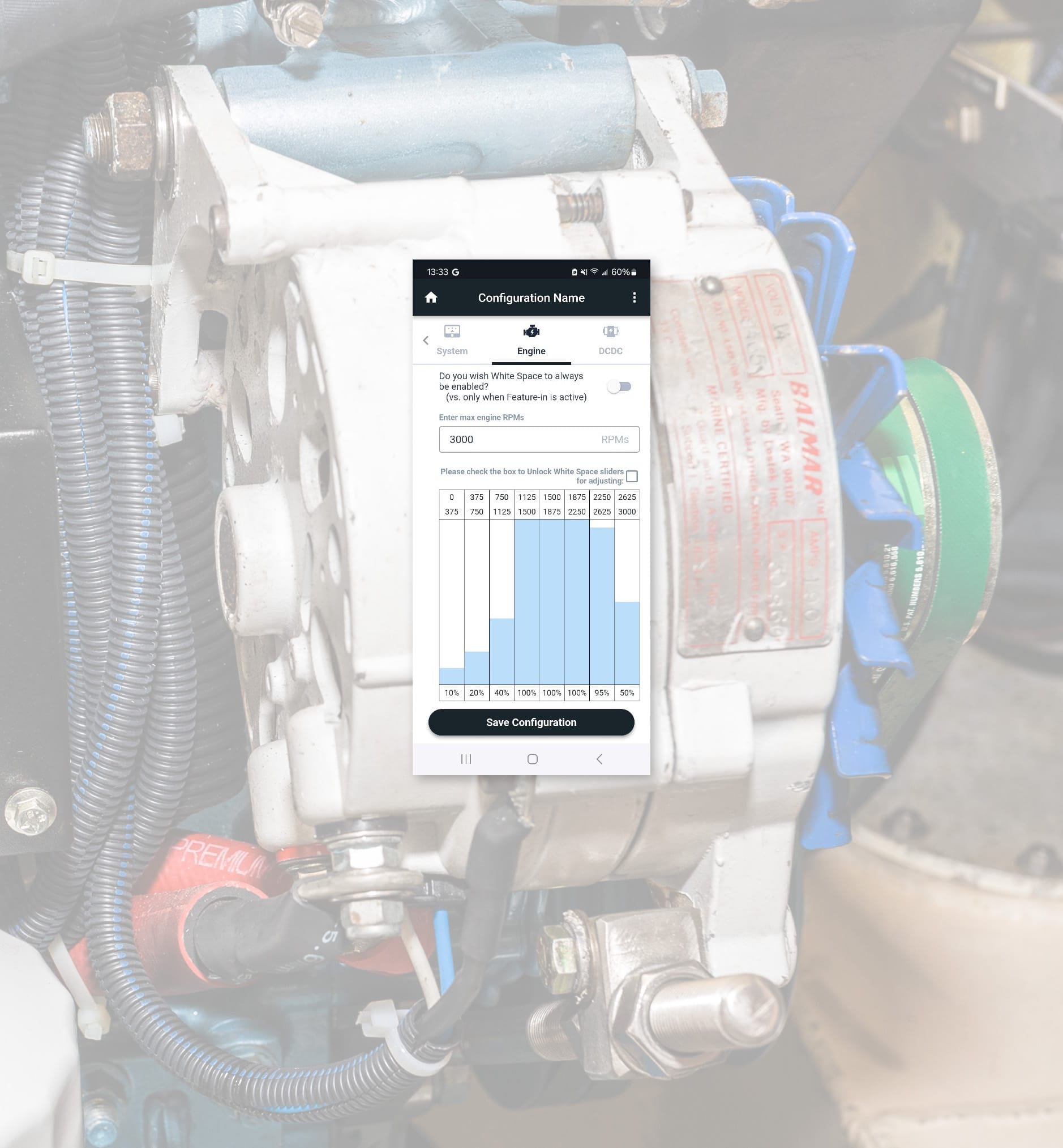 Making Large Alternators Safer With Whitespace Programming