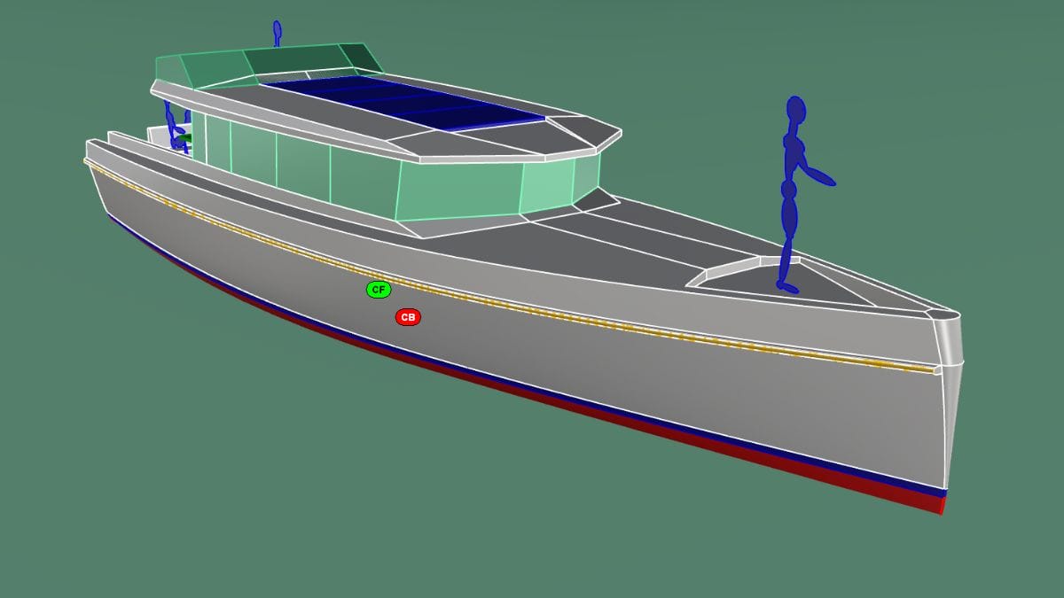 A Smaller Artnautica Motorboat